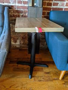 lot 2388 image: Light gray side table