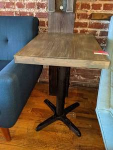 lot 2389 image: Gray side table