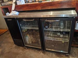 lot 2432 image: Turbo Air bar cooler