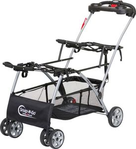 lot 5421 image: Baby Trend - Snap-N-Go Double Frame - SilverBlack