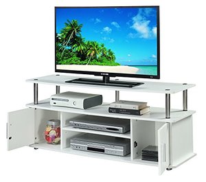 lot 5463 image: Convenience Concepts Designs2Go Monterey TV Stand, White