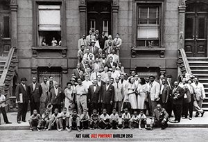 lot 5571 image: (24x35) Art Kane A Great Day in Harlem Jazz Portrait 1958 Photo Poster Print