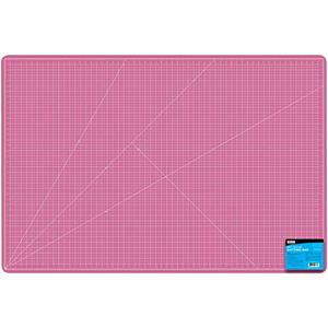 lot 5592 image: US Art Supply 40 x 60 PinkBlue Professional Self Healing 5-Ply Double Sided Durable Non-Slip PVC Cutting Mat Great for Scrapbooking, Quilting, Sewing and All Arts & Crafts Projects