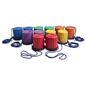 lot 5594 image: Champion Sports Platform Kid Stilts Classic Kids Party, Birthday, and Picnic Game Set (PPSSET)
