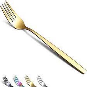 lot 5616 image: Berglander Gold Dinner Forks Set Of 12