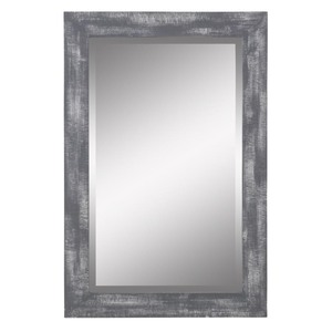 lot 1201 image: Aspire - Morris Wall Mirror - Gray- 36in. x 24in. - Retail $93.09