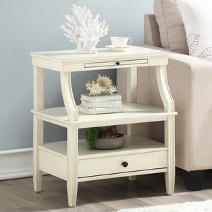 lot 1236 image: Greyson Living - Storage Nightstand -  Retail$269.99