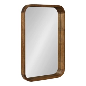 lot 1202 image: Kate and Laural Hutton -  Wood Framed Radius Mirror - 20in.x30in. -  Retail $173.99