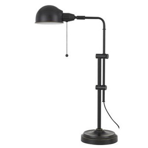 lot 1273 image: Pharmacy Desk Lamp - Bronze - Retail $155.00