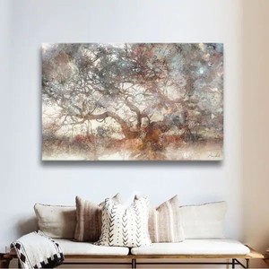 lot 1286 image: The Gray Barn - Roozbeh Bahramalis Wisdom Tree Gallery Wrapped Canvas - Retail $73.99