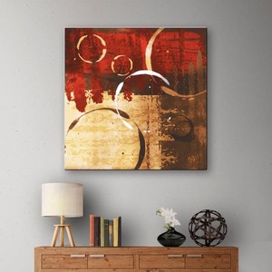 lot 1270 image: Artwall Jennifer Pughs - Grunged Red Revolution - Retail $58.99