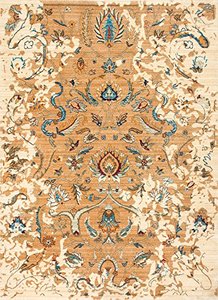 lot 22388 image: nuLOOM Sebrina Floral Persian Area Rug, 4 1 x 6, Beige