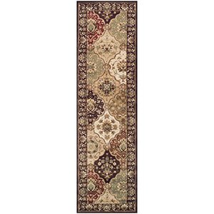 lot 22396 image: SUPERIOR Palmyra 2.6 x 8 Runner Rug, Contemporary Living Room & Bedroom Area Rug,