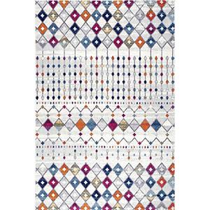 lot 22401 image: nuLOOM Moroccan Blythe Area Rug, 4 x 6, Multi