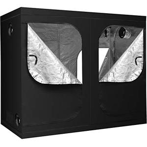 lot 22468 image: Fter 96x48x80 Dismountable Hydroponic Plant Growing Tent with Observation Window (96x48x80)