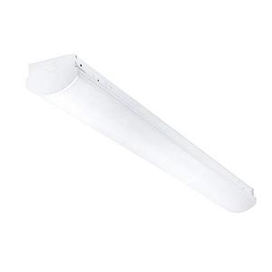 lot 22556 image: Parmida LED 4FT Wraparound Linear Strip Light, 40W (100W Replacement), 0-10V Dimmable, Utility Garage Shop Lights, Commercial Ceiling Lighting, 4800LM, 5000K (Day Light), UL & DLC