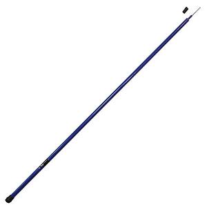 lot 22560 image: Anley 10Ft Telescopic Flagpole - Retractable Fiberglass Outdoor Telescoping flag pole - Reinforced Twist-to-tighten Section & Clip Hook Top - Lightweight Durable Pole(Blue)