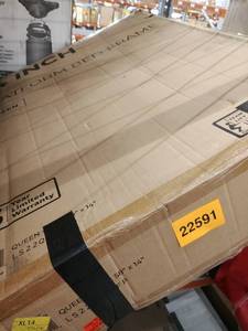 lot 22591 image: Linenspa 14 Inch Folding Metal Platform Bed Frame - 13 Inches of Clearance