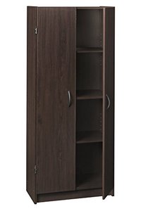 lot 22618 image: ClosetMaid 1556 Pantry Cabinet, Espresso