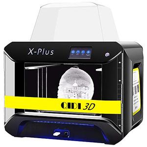 lot 22633 image: QIDI TECH 3D Printer, Large Size X-Plus Intelligent Industrial Grade 3D Printing with Nylon, Carbon Fiber, PC,High Precision Printing 10.6x7.9x7.9 Inch USED, LIGHT DAMAGE, MISSING CAP FOR EXTRUDER