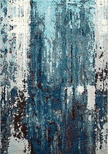 lot 22664 image: nuLOOM Haydee Abstract Area Rug, 4 x 6, Blue