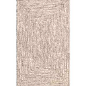 lot 22688 image: nuLOOM Wynn Braided IndoorOutdoor Area Rug, 5 x 8, Tan