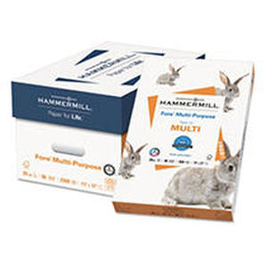 lot 22692 image: Hammermill 10319-2 Hammermill Fore MP Multipurpose Paper, 96 Brightness, 20lb, 11 x 17, White, 500Ream