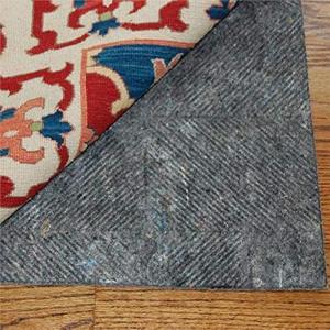 lot 22734 image: Durahold Plus - 10x14 - 14 Thick - Felt and Rubber - Patented Non-Skid Rug Pad - Professional Grade, Safe for All Floor Types