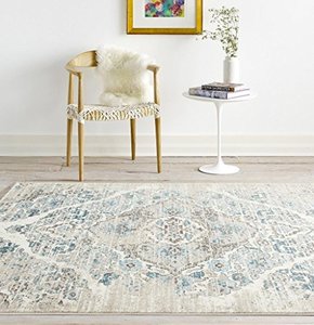 lot 22735 image: Persian Area Rugs 4620 Cream 8 x 11 Area Rugs