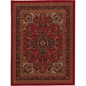lot 22743 image: Ottomanson Ottohome Collection Persian Heriz Oriental Design Non Slip Rubber Backing Area and Runner rug