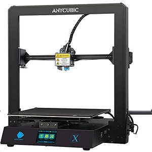 lot 22750 image: ANYCUBIC MEGA X 3D Printer, Large Metal FDM 3D Printer with Patented Heatbed and 1kg PLA Filament, Build Size 11.81in(L) X 11.81in(W) X 12in(H)