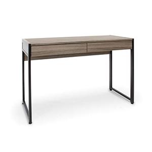 lot 22777 image: OFM ESS Collection Office Desk, 2-Drawer, Driftwood.. DAMAGED