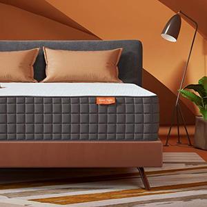 lot 22779 image: Sweetnight Breeze 10 Inch Queen Size Mattress-Infused Gel Memory Foam Mattress for Back Pain Relief & Cool Sleep, Medium Firm DIRTY