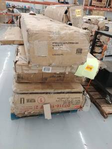 lot 22790 image: pallet of miscellaneous items