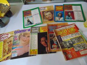 lot 3276 image: County Song Round UpMagazines, Sheet Music