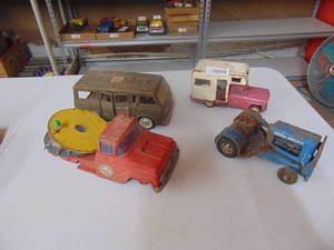 lot 3319 image: Tonka Buddy L Assorted Metal Trucks