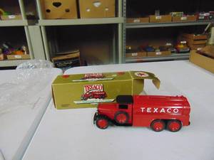 lot 3324 image: 1930 Diamond T Texaco Bank, New in Box