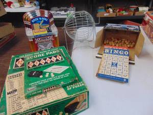 lot 3379 image: Vintage Bingo