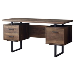 lot 64848 image: Monarch Specialties Computer Desk. Open Box