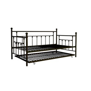 lot 64851 image: Ione Steel Daybed with Trundle. Size Twin. Open Box. Retail $273.99