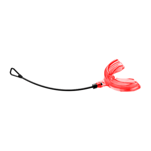 lot 64861 image: Shock Doctor 4100 Braces Mouthguard, Youth STRAPPED, RED. Set of 3