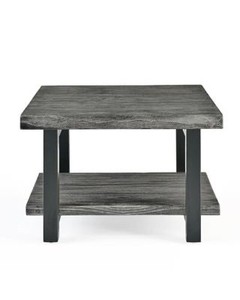 lot 66932 image: Adam��s End Table With Storage Table top MISSING Hardware
