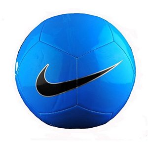 lot 66948 image: Nike Pitch Soccer Ball, Size 3, Black, Cyan and Silver