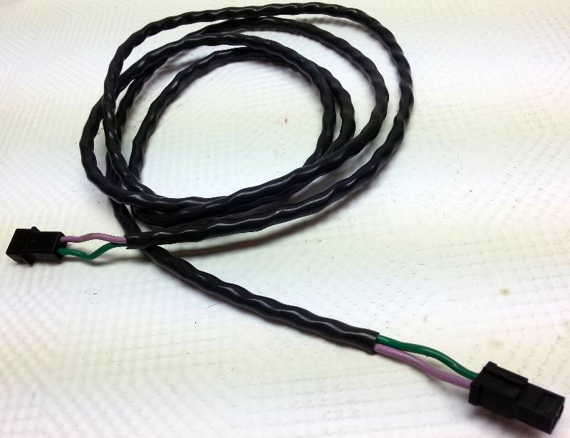 lot 1731 image: MSD Ignition universal 2 wire connector for most high performance components used in the boxes and other MSD pieces.