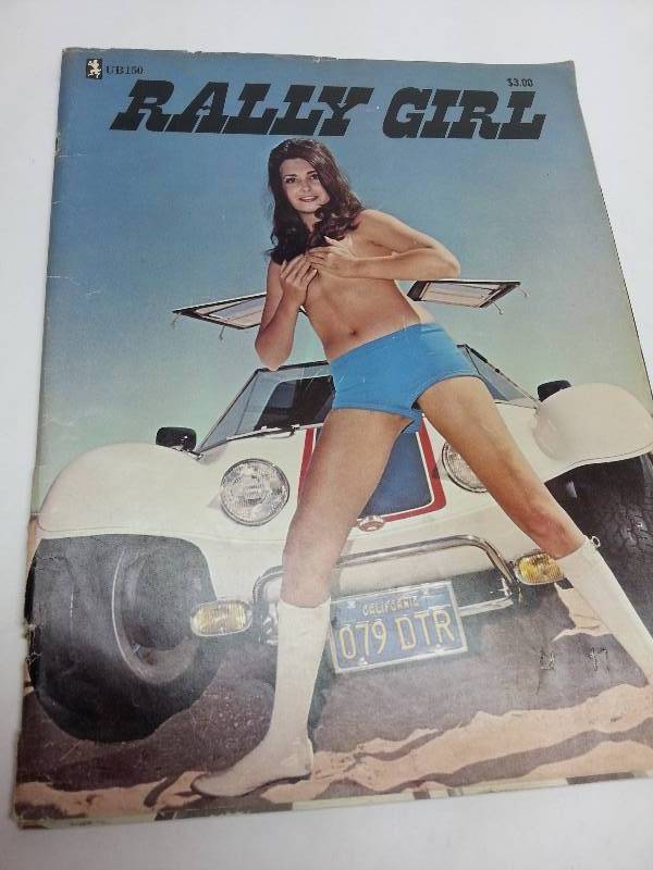 lot 1800 image: Rated X is this Slighty Risque Rally Girl Cars and girls magazine of the 70s.  Dont look Ethel