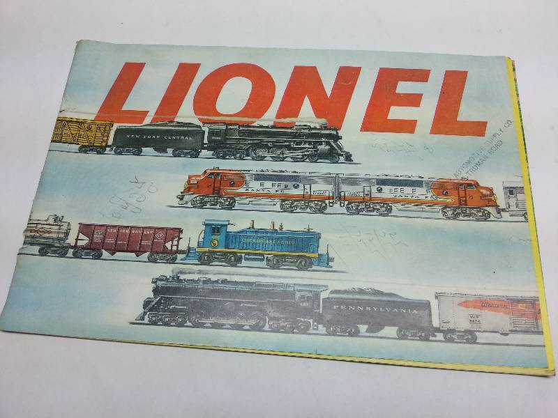 lot 1801 image: Lionel Trains Wish Catalog.  Try to order some of this stuff now