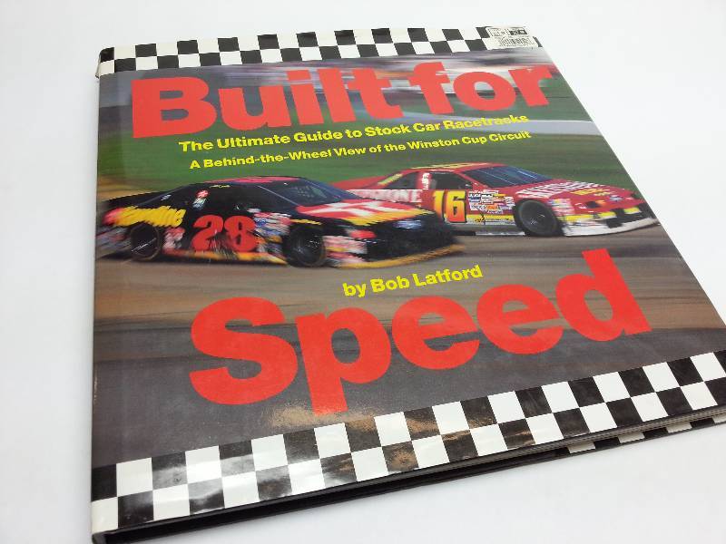 lot 1807 image: Built for Speed Guide to Stock Car Racetracks Full color with great Winston Cup articles