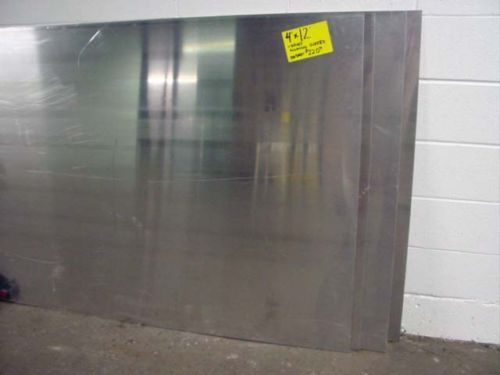 lot 1812 image: New 4 foot X 12 foot aluminum plate sheet 18 inch for pickup or trailer bed use