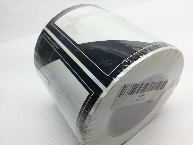 lot 9153 image: New roll of 500 Lablemaster LQL40 labels for your printer or hand written labels to apply on your pallets, shipments or racks