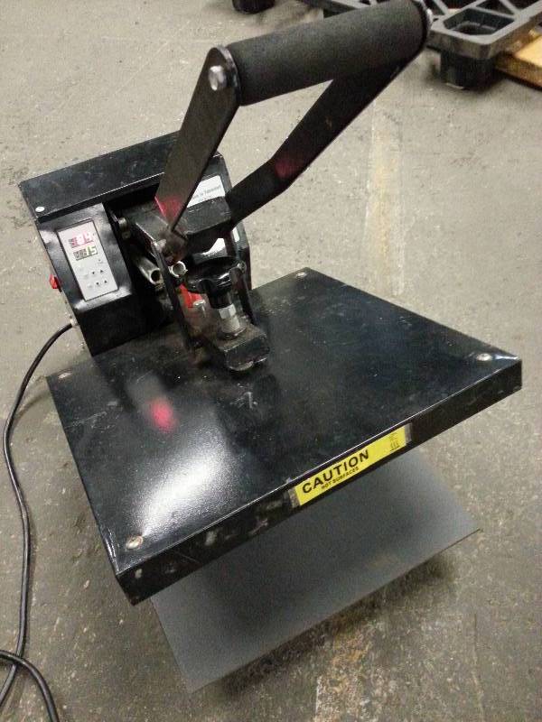 lot 1867 image: 16x20 T-Shirt Digital Heat Press Transfer Printer Machine Great money maker for your group.
